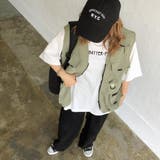ルーズシルエットフィッシングベスト 晩夏 初秋 | SHEENA  | 詳細画像7 