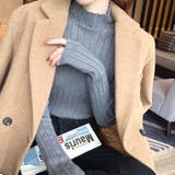 プチワイドリブニットトップス 秋 冬 | SHEENA  | 詳細画像3 