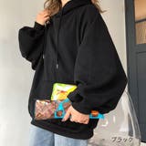 ブラック | ボリュームスリーブBIGパーカー 秋 冬 | SHEENA