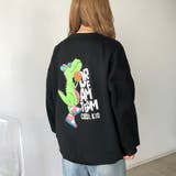 ダイナソープリントルーズトレーナー 秋 冬 | SHEENA | 詳細画像4