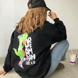 ダイナソープリントルーズトレーナー 秋 冬 | SHEENA | 詳細画像7