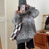 モヘアライクニュアンス柄ルーズニット 秋 冬 | SHEENA | 詳細画像12