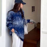 モヘアライクニュアンス柄ルーズニット 秋 冬 | SHEENA | 詳細画像3