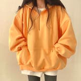 裏起毛ボリュームスリーブハーフジップトップス 秋 冬 | SHEENA | 詳細画像12