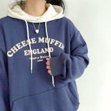 アーチロゴ配色パーカー 秋 冬 | SHEENA | 詳細画像12