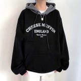 アーチロゴ配色パーカー 秋 冬 | SHEENA | 詳細画像2