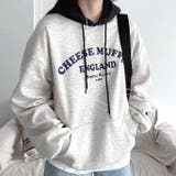 アーチロゴ配色パーカー 秋 冬 | SHEENA | 詳細画像7