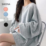 オーバーサイズルーズライトトレーナー 春 トレーナー | SHEENA | 詳細画像1