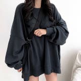 オーバーサイズルーズライトトレーナー 春 トレーナー | SHEENA | 詳細画像14