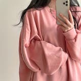 オーバーサイズルーズライトトレーナー 春 トレーナー | SHEENA | 詳細画像21