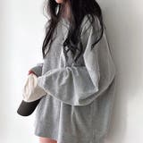 オーバーサイズルーズライトトレーナー 春 トレーナー | SHEENA | 詳細画像4