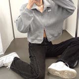 襟付きワッフルZIPトップス 春 秋 | SHEENA | 詳細画像29