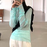 ギャザースリーブプチハイシアートップス 春 夏 | SHEENA | 詳細画像15