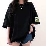backメッセージプリントルーズTシャツ 春 夏 | SHEENA | 詳細画像2