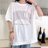 BROOKLYNプリントオーバーＴシャツ 春 夏 | SHEENA  | 詳細画像19 