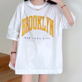 BROOKLYNプリントオーバーＴシャツ 春 夏 | SHEENA  | 詳細画像26 