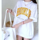 BROOKLYNプリントオーバーＴシャツ 春 夏 | SHEENA  | 詳細画像28 