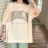 BROOKLYNプリントオーバーＴシャツ 春 夏 | SHEENA  | 詳細画像31 