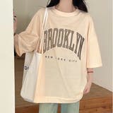 BROOKLYNプリントオーバーＴシャツ 春 夏 | SHEENA  | 詳細画像32 