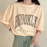BROOKLYNプリントオーバーＴシャツ 春 夏 | SHEENA  | 詳細画像36 