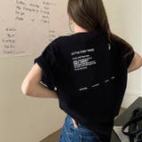 シンプルバックロゴルーズTシャツ 春 夏 | SHEENA | 詳細画像14
