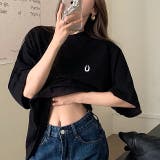 シンプルバックロゴルーズTシャツ 春 夏 | SHEENA | 詳細画像21
