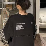 シンプルバックロゴルーズTシャツ 春 夏 | SHEENA | 詳細画像25