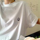 シンプルバックロゴルーズTシャツ 春 夏 | SHEENA | 詳細画像6