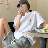 シンプルバックロゴルーズTシャツ 春 夏 | SHEENA | 詳細画像8