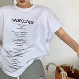 UNSPECIFIEDロゴオーバーサイズTシャツ 春 夏 | SHEENA | 詳細画像8