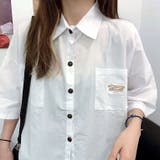 ロゴパッチ付半袖シャツ 春 夏 | SHEENA | 詳細画像22