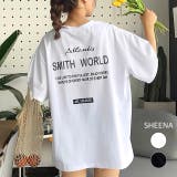 SMITH WORLDロゴルーズTシャツ 春 | SHEENA | 詳細画像1