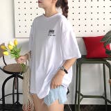 SMITH WORLDロゴルーズTシャツ 春 | SHEENA | 詳細画像3