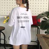 SMITH WORLDロゴルーズTシャツ 春 | SHEENA | 詳細画像7