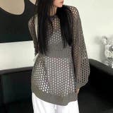 ルーズメッシュニットトップス 春 夏 | SHEENA  | 詳細画像11 