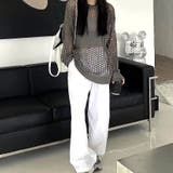 ルーズメッシュニットトップス 春 夏 | SHEENA | 詳細画像14