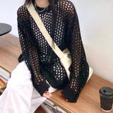 ルーズメッシュニットトップス 春 夏 | SHEENA  | 詳細画像26 