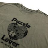 ハートpuzzleプリントルーズTシャツ 春 夏 | SHEENA | 詳細画像13