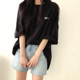 裾バックロゴオーバーサイズTシャツ 春 夏 | SHEENA | 詳細画像14