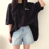 裾バックロゴオーバーサイズTシャツ 春 夏 | SHEENA | 詳細画像15