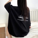 バックロゴプリントBIGTシャツ 春 夏 | SHEENA | 詳細画像19