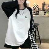 袖ライン配色ラグランルーズロンT 秋 冬 | SHEENA  | 詳細画像10 