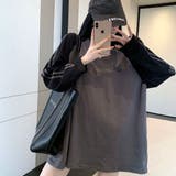 袖ライン配色ラグランルーズロンT 秋 冬 | SHEENA  | 詳細画像16 