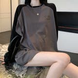 袖ライン配色ラグランルーズロンT 秋 冬 | SHEENA  | 詳細画像19 