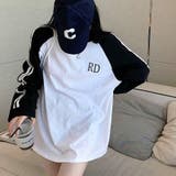 袖ライン配色ラグランルーズロンT 秋 冬 | SHEENA  | 詳細画像7 