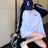 袖ライン配色ラグランルーズロンT 秋 冬 | SHEENA  | 詳細画像8 