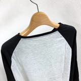 配色ラグランクロップド丈シンプルロンT 秋 冬 | SHEENA | 詳細画像30