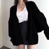 ソフトタッチニットカーディガン 秋 冬 | SHEENA  | 詳細画像12 