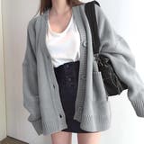 ソフトタッチニットカーディガン 秋 冬 | SHEENA  | 詳細画像14 