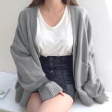 ソフトタッチニットカーディガン 秋 冬 | SHEENA  | 詳細画像15 